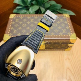 Azimuth Automobile Series Life Waterproof Watch Gold