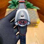 Azimuth Automobile Series Life Waterproof Watch Silver