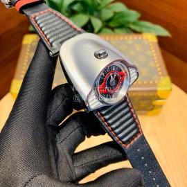 Azimuth Automobile Series Life Waterproof Watch Silver