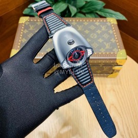 Azimuth Automobile Series Life Waterproof Watch Silver