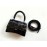 Balenciaga Mini Fashion Black Leather Crossbody Bag Handbag