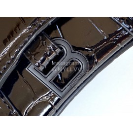Balenciaga Mini Fashion Black Leather Crossbody Bag Handbag