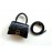 Balenciaga Mini Fashion Leather Crossbody Bag Black Handbag