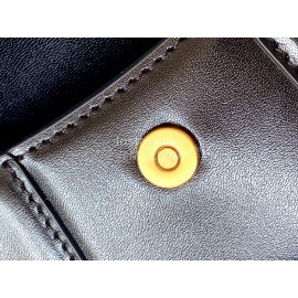 Balenciaga Mini Fashion Leather Crossbody Bag Black Handbag