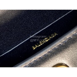 Balenciaga Mini Fashion Leather Crossbody Bag Black Handbag