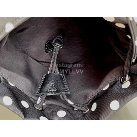 Balenciaga Canvas Wheel Drawstring Bucket Bag For Women