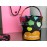 Balenciaga Love Graffiti Canvas Wheel Drawstring Bucket Bag For Women