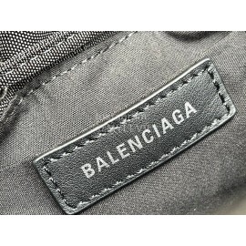 Balenciaga Love Graffiti Canvas Wheel Drawstring Bucket Bag For Women