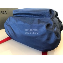 Balenciaga Fashion Backpack Navy