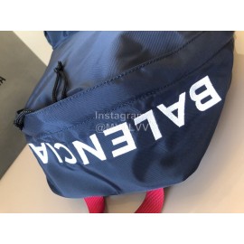 Balenciaga Fashion Backpack Navy