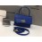 Balenciaga Leather Crossbody Sharp Handbag Blue