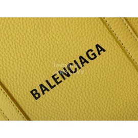 Balenciaga Large Cowhide Crossbody Tote Bag Handbag Yellow