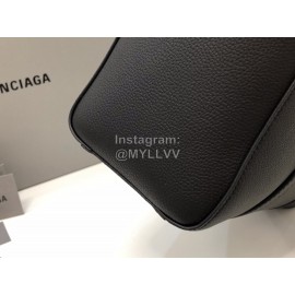 Balenciaga Large Cowhide Crossbody Tote Bag Handbag Black