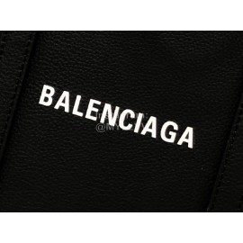 Balenciaga Large Cowhide Crossbody Tote Bag Handbag Black