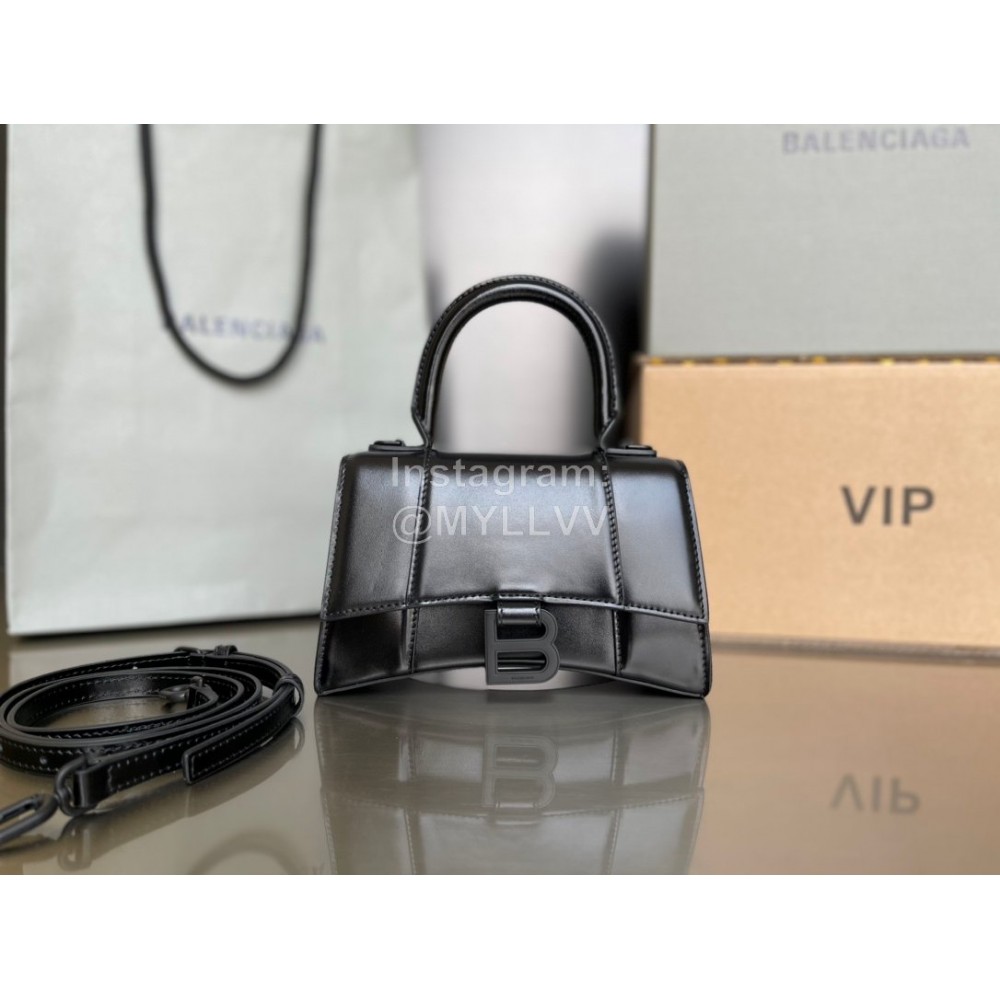 Balenciaga Black Cowhide Handbag For Women