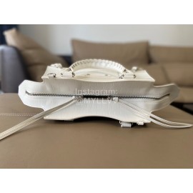 Balenciaga Large Crocodile Leather Crossbody Handbag