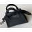 Balenciaga Fashion Leather Crossbody Handbag Black