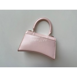 Balenciaga Small Fashion Cowhide Crossbody Bag Handbag Pink