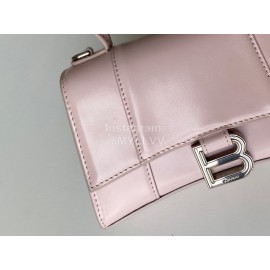 Balenciaga Small Fashion Cowhide Crossbody Bag Handbag Pink
