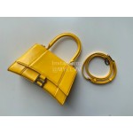 Balenciaga Fashion Cowhide Crossbody Bag Handbag Yellow