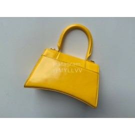 Balenciaga Fashion Cowhide Crossbody Bag Handbag Yellow