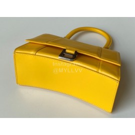 Balenciaga Fashion Cowhide Crossbody Bag Handbag Yellow