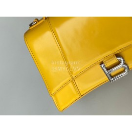 Balenciaga Fashion Cowhide Crossbody Bag Handbag Yellow