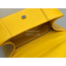 Balenciaga Fashion Cowhide Crossbody Bag Handbag Yellow