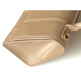 Balenciaga Fashion Cowhide Crossbody Bag Handbag Brown