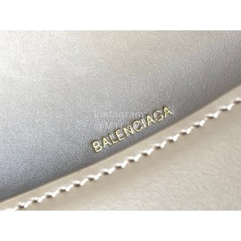 Balenciaga Fashion Cowhide Crossbody Bag Handbag Brown