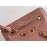 Balenciaga Litchi Grain Cowhide Two Folding Wallets Pink