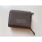 Balenciaga Litchi Grain Cowhide Two Folding Wallets Gray