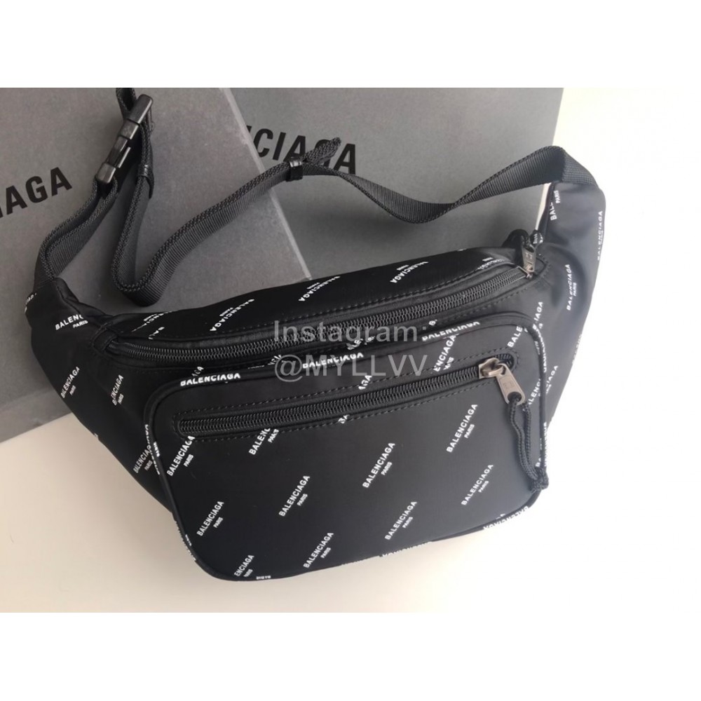 Balenciaga Canvas Chest Bag Waist Bag