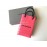 Balenciaga Crocodile Leather Mobile Phone Bag Rose Red