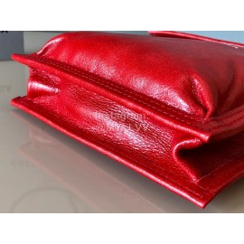Balenciaga Fashion Cowhide Crossbody Bag Red