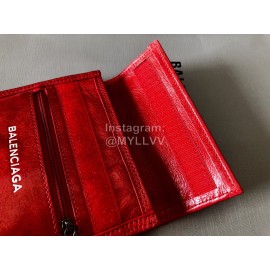 Balenciaga Fashion Cowhide Crossbody Bag Red