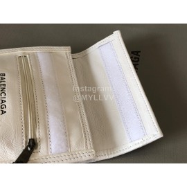 Balenciaga Fashion Cowhide Crossbody Bag White
