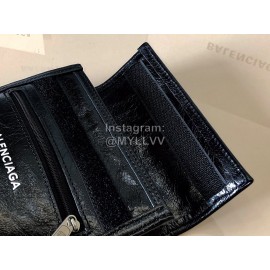 Balenciaga Fashion Cowhide Crossbody Bag Black