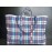 Balenciaga Large Plaid Travelling Bag