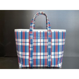 Balenciaga Medium Plaid Travelling Bag
