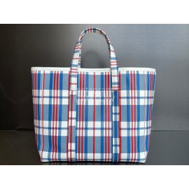 Balenciaga Medium Plaid Travelling Bag