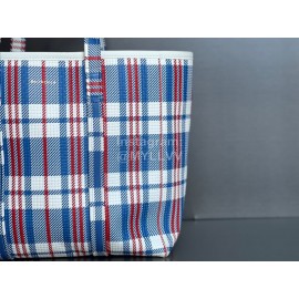 Balenciaga Medium Plaid Travelling Bag