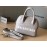 Balenciaga Fashion Leather Crossbody Bag Handbag Gray