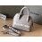 Balenciaga Fashion Leather Crossbody Bag Handbag Gray