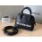 Balenciaga Fashion Black Leather Crossbody Bag Handbag