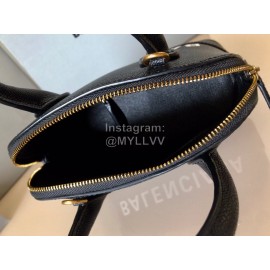 Balenciaga Fashion Black Leather Crossbody Bag Handbag