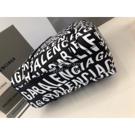 Balenciaga Small Graffiti Shopping Handbag