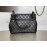 Balenciaga Large Sheepskin Flap Bag Black