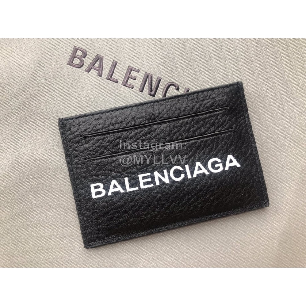 Balenciaga Litchi Grain Cowhide Card Bag
