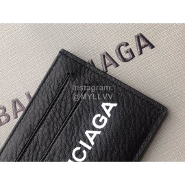 Balenciaga Litchi Grain Cowhide Card Bag